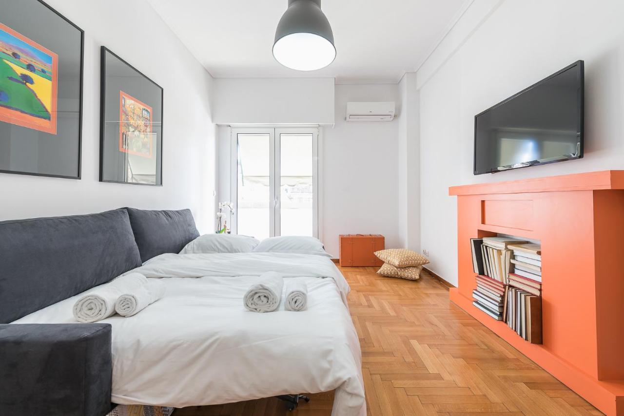 New Relaxed Central Apartment Walk Everywhere Athen Eksteriør bilde