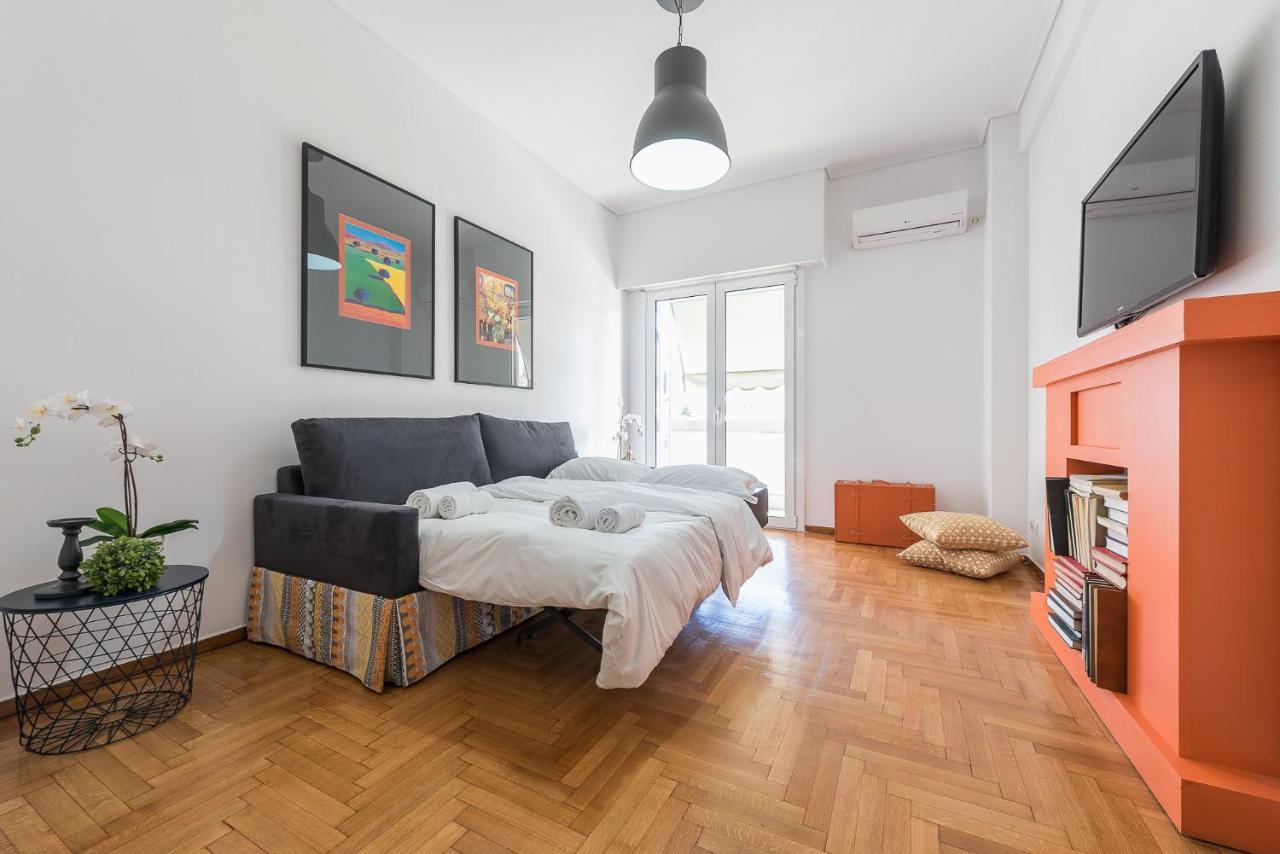 New Relaxed Central Apartment Walk Everywhere Athen Eksteriør bilde